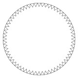 zig zag circle 001